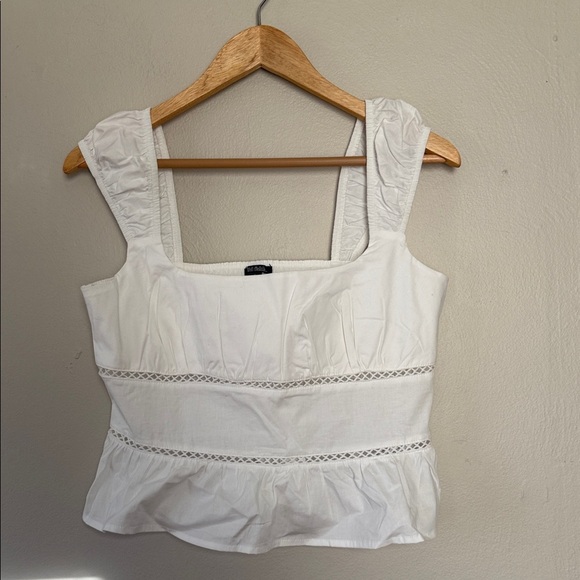 wild fable Tops - NWT Wild Fable White Sleeveless Top medium